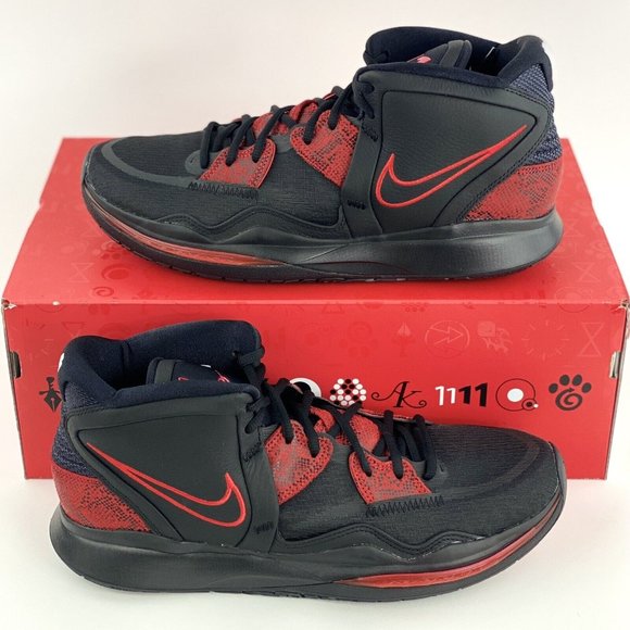 Nike Other - NEW Nike Kyrie 8 Infinity Bred Black Red Men's Basketball Shoes Sneakers